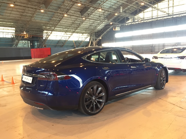 Tesla Model S more photos Tesla Model S auto show