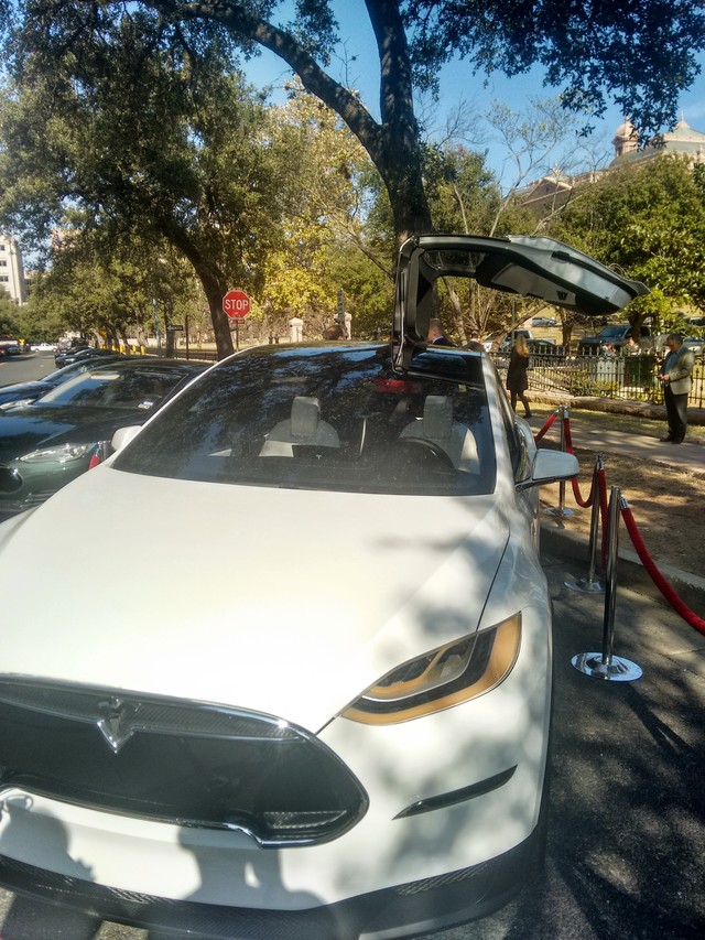 Tesla Model X mod photo Tesla Model X interior model