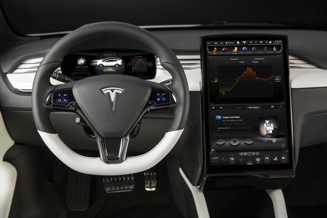Tesla Model X suv restyling Tesla Model X interior model