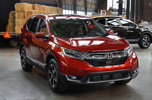 Honda CR-V 4k 2017
