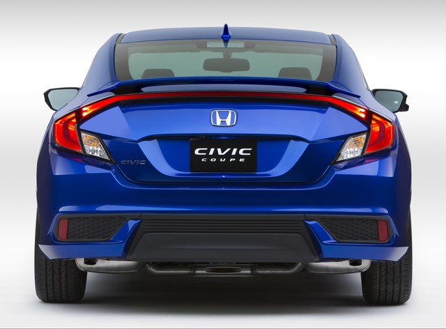 Honda Civic Coupe 4k 2016 Honda Civic Coupe best specifications