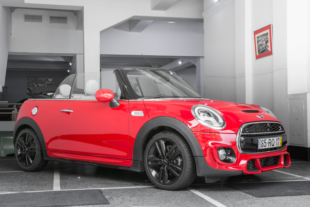 MINI Cooper Cabrio interior model