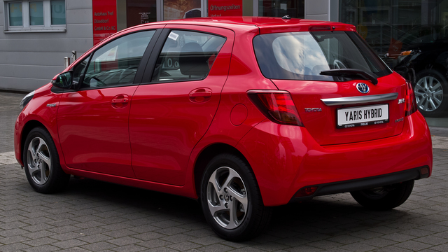 Toyota Yaris 5-door hatchback restyling Toyota Yaris 5-door modern 2017