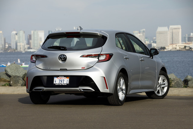Toyota Corolla Hatchback Hybrid auto show