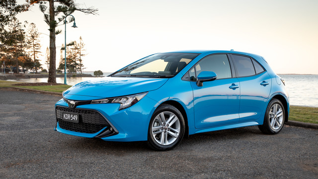 Toyota Corolla Hatchback Hybrid interior model