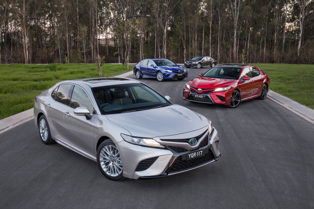 Toyota Camry exterior specifications Toyota Camry exterior big