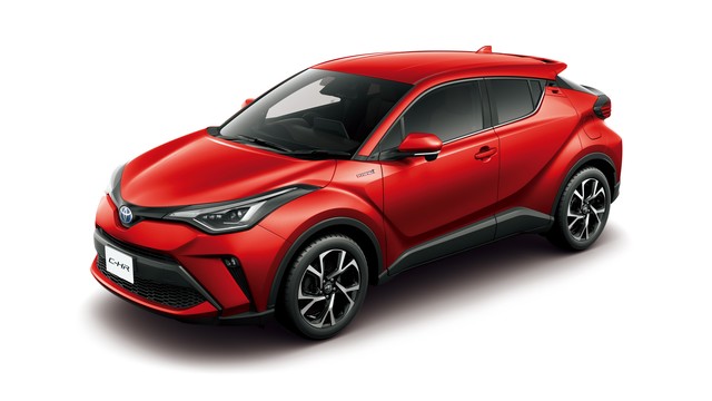 Toyota C-HR suv restyling