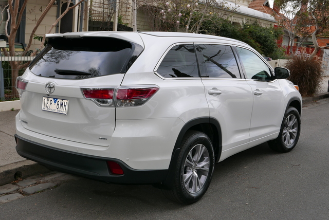 Toyota Highlander 4k photo