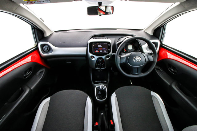 Toyota Aygo 3-door hatchback model