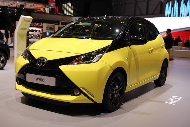 Toyota Aygo 3-door modern model