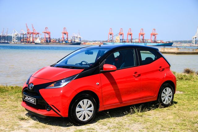 Toyota Aygo 5-door hatchback restyling