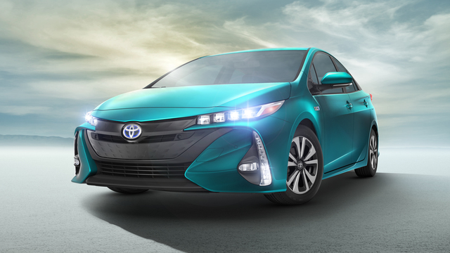 Toyota Prius Plug-in Hybrid interior model
