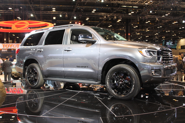 Toyota Sequoia auto show