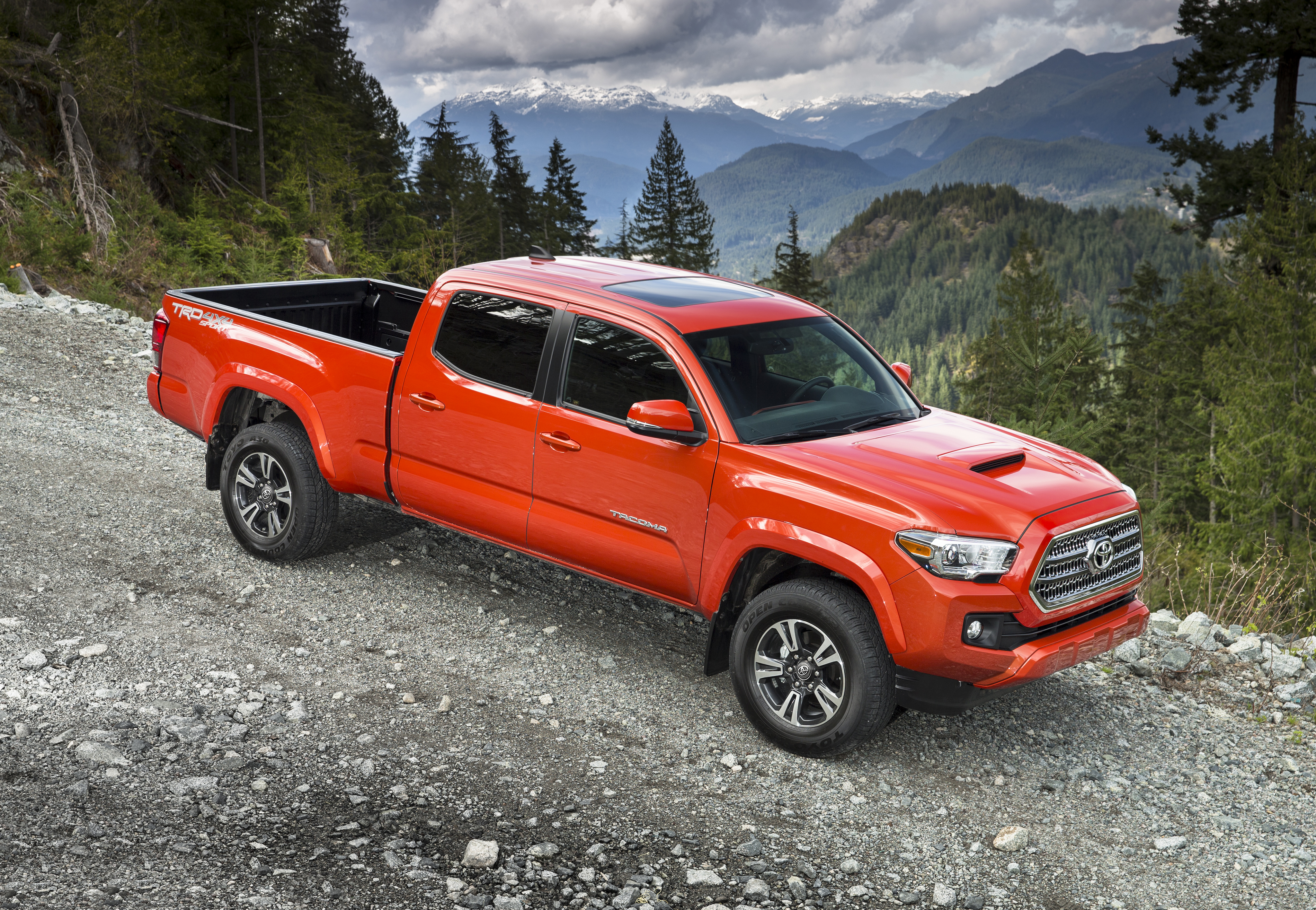 Toyota Tacoma Double Cab modern restyling