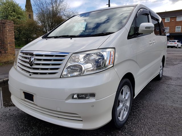 Toyota Alphard accessories restyling Toyota Alphard minivan restyling