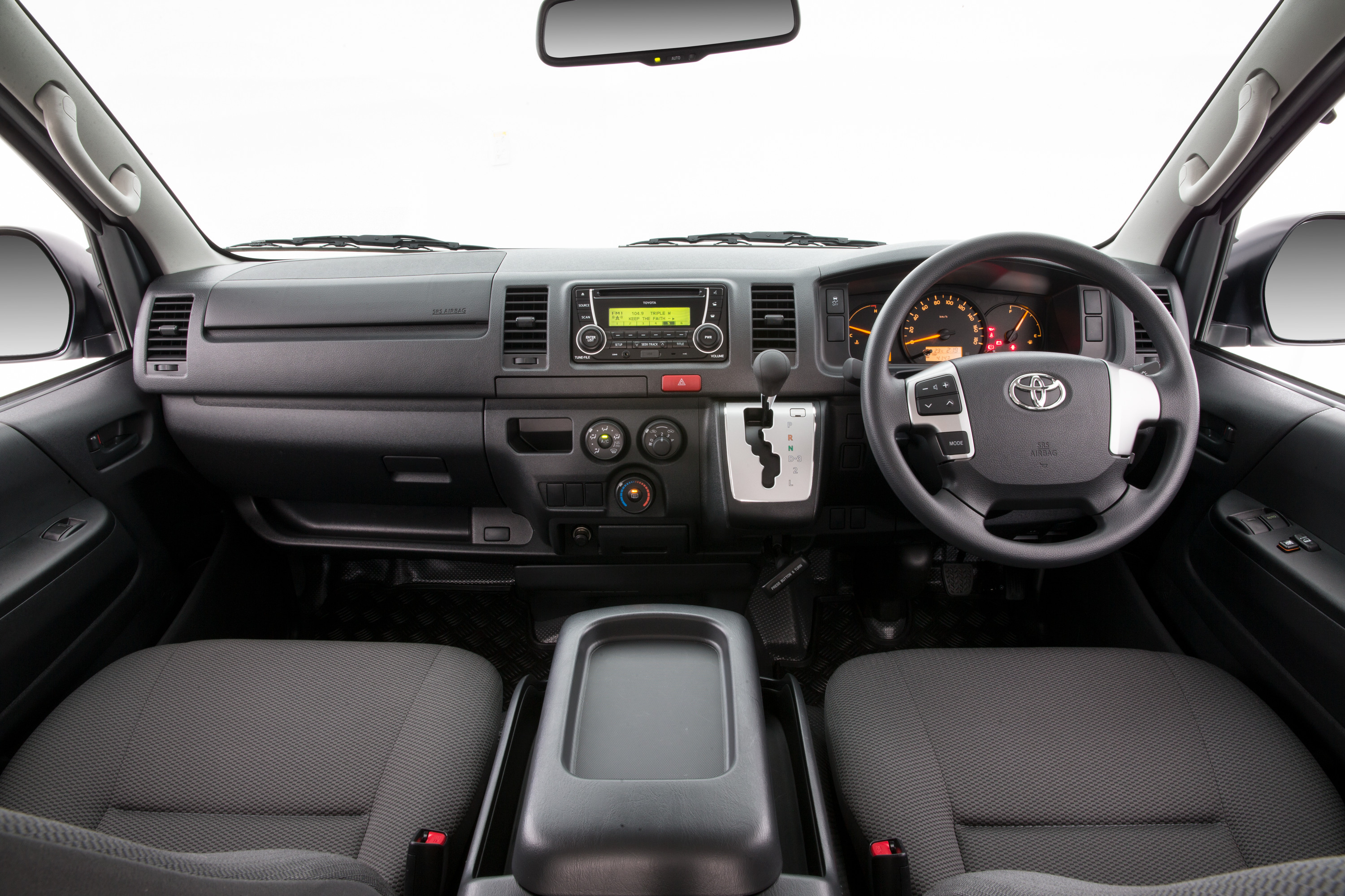 Toyota Hiace interior model