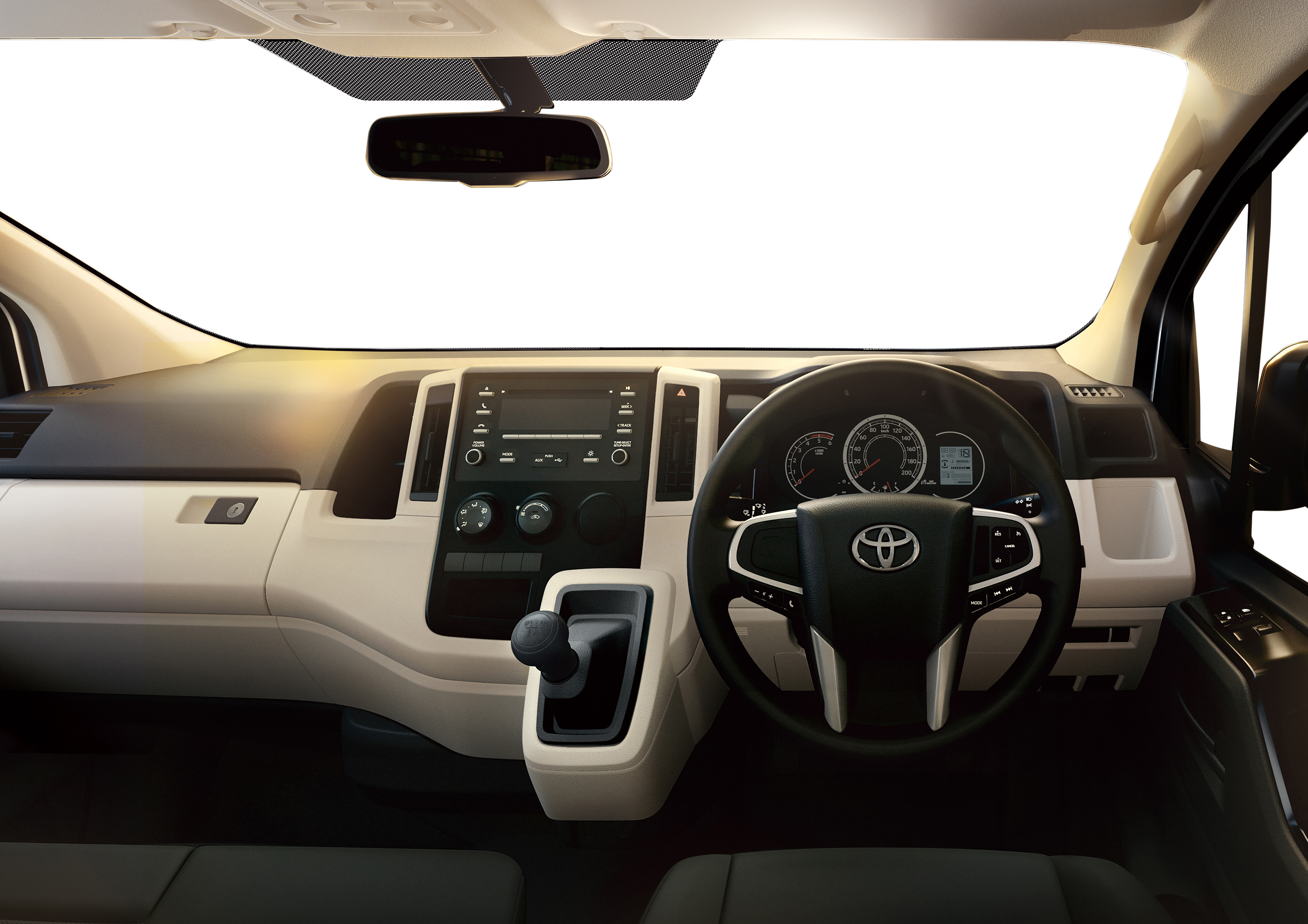 Toyota Hiace interior photo