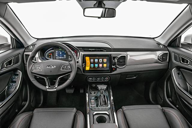 Chery Tiggo 5 Photos and Specs. Photo: Chery Tiggo 5 interior big and 9 ...