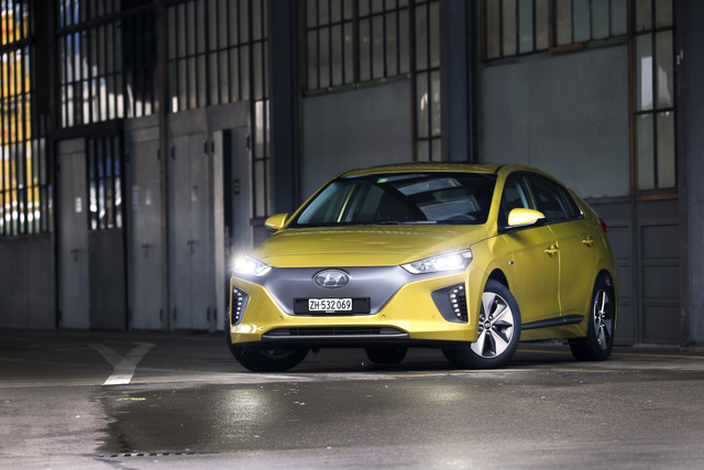 Hyundai IONIQ electric modern restyling Hyundai IONIQ electric hatchback restyling