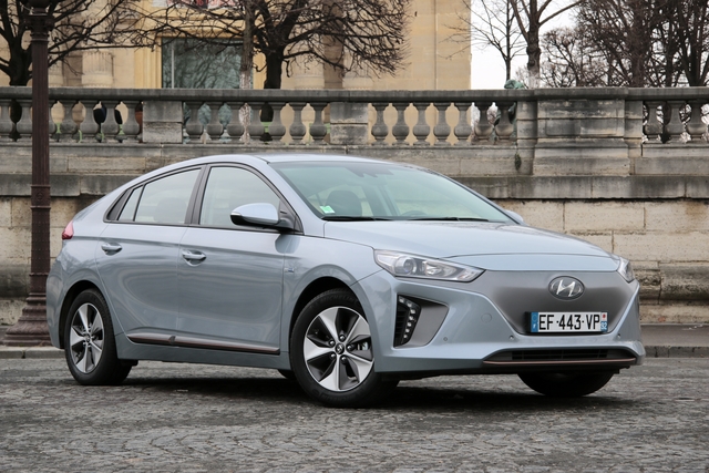 Hyundai IONIQ electric modern model Hyundai IONIQ electric hd photo