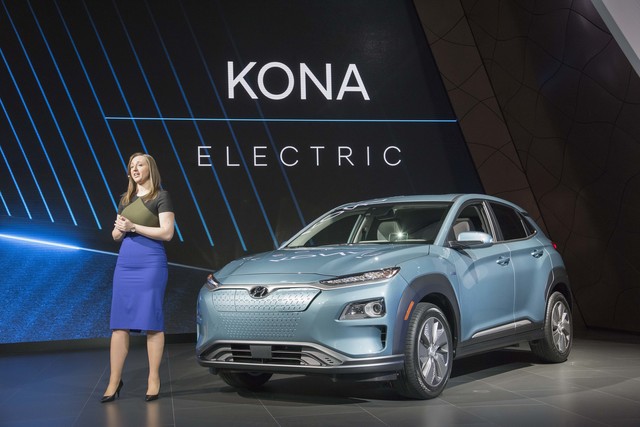 Hyundai Kona Electric 4k big Hyundai Kona Electric hd 2018
