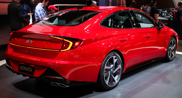 Hyundai Sonata exterior 2019 Hyundai Sonata reviews big