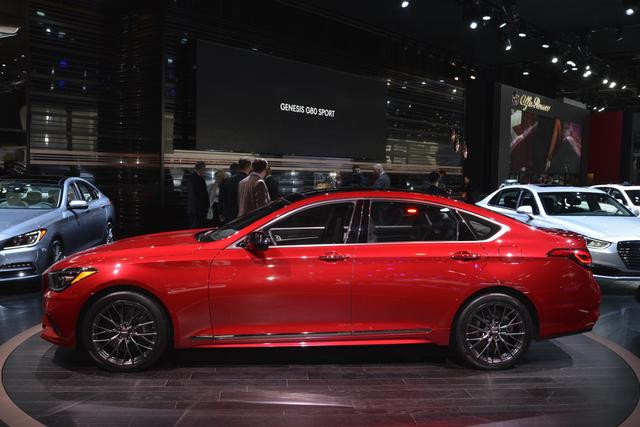 Hyundai Genesis G80 Sport modern restyling