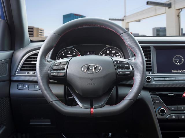 Hyundai Elantra Sport sedan specifications Hyundai Elantra Sport interior 2016