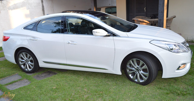 Hyundai Grandeur Hybrid exterior model Hyundai Grandeur Hybrid interior 2016
