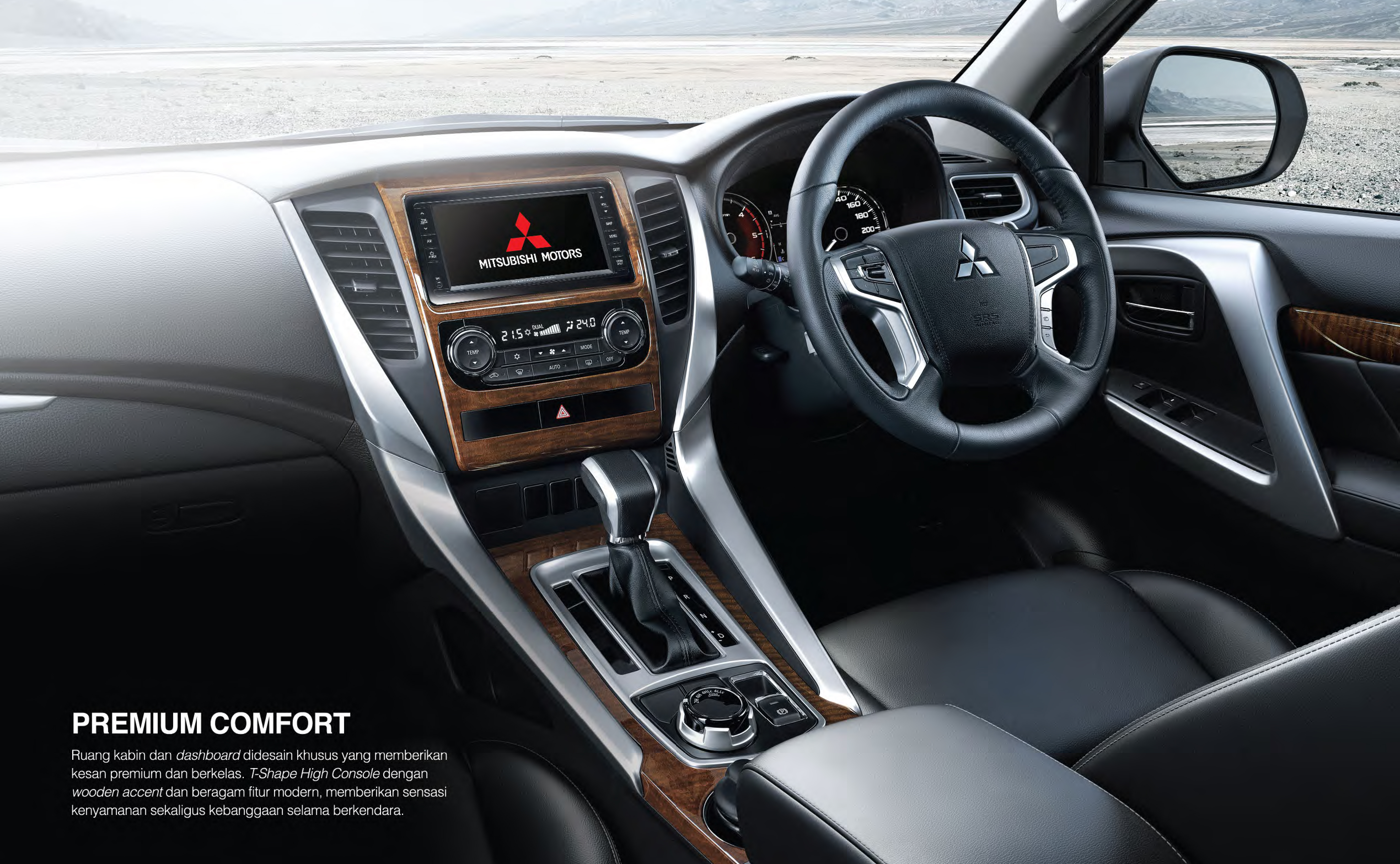 Mitsubishi Pajero Sport interior specifications