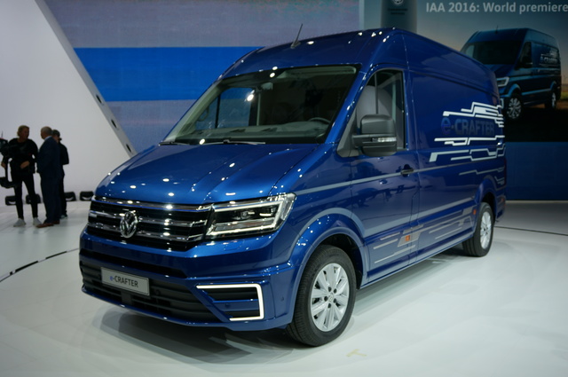 Volkswagen Crafter Kasten modern specifications