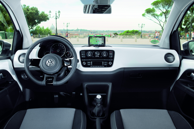 Volkswagen up! 3 door modern big Volkswagen up! 3 door interior 2016