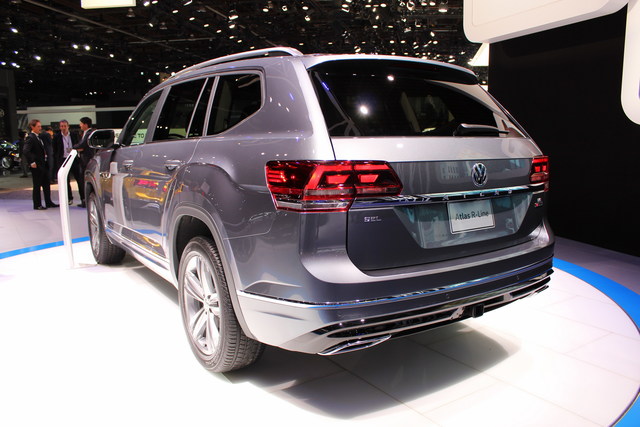 Volkswagen Atlas auto show