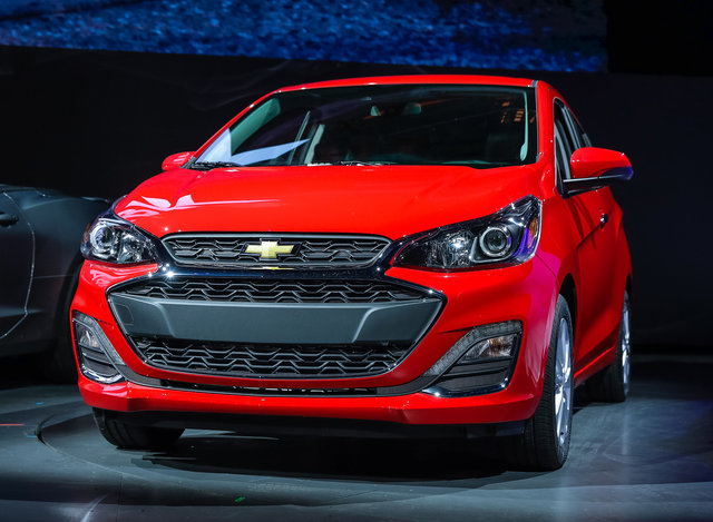 Chevrolet Spark modern 2018 Chevrolet Spark interior big