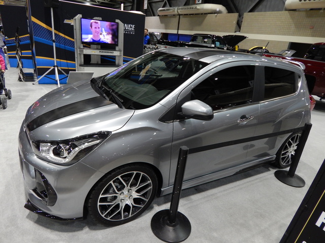 Chevrolet Spark mod restyling Chevrolet Spark interior 2018