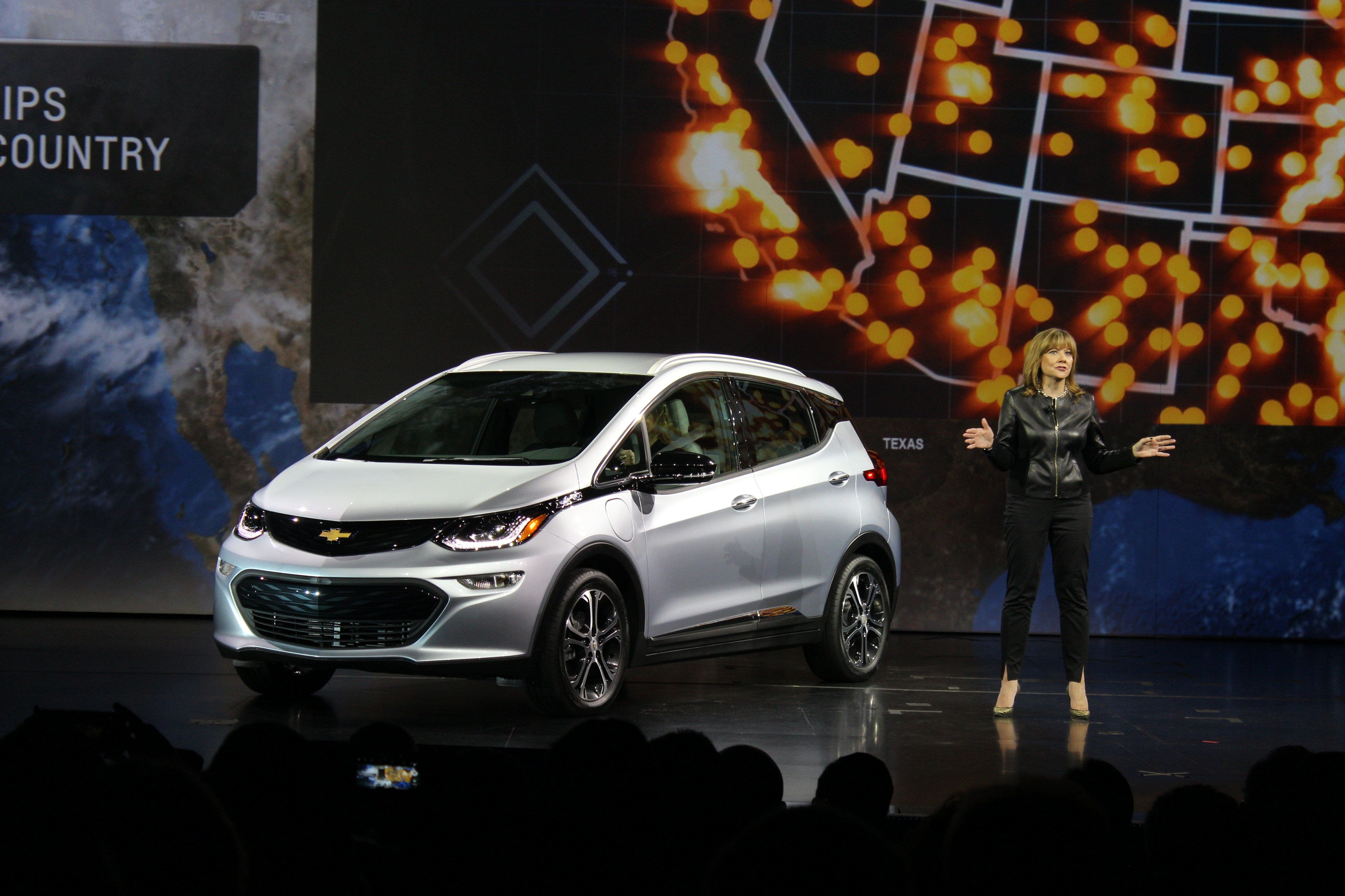 Chevrolet Bolt EV accessories specifications