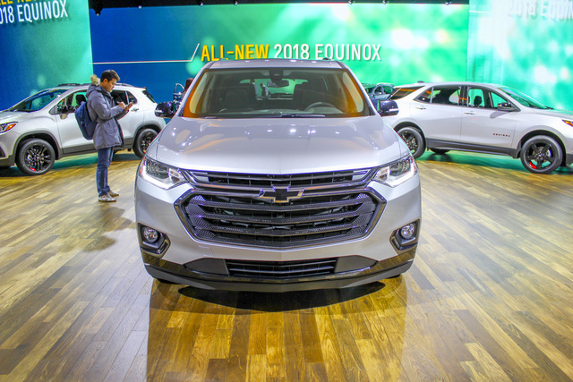 Chevrolet Traverse modern model Chevrolet Traverse modern restyling