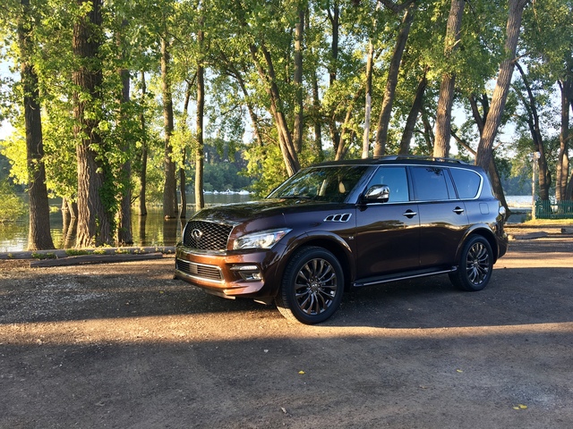 Infiniti QX80 modern 2017 Infiniti QX80 4k photo