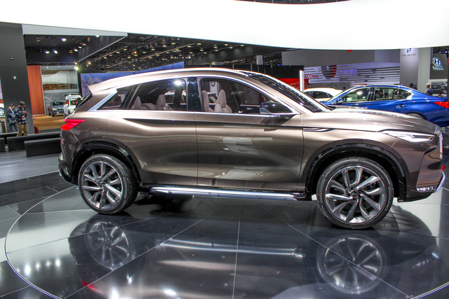 Infiniti QX50 interior restyling