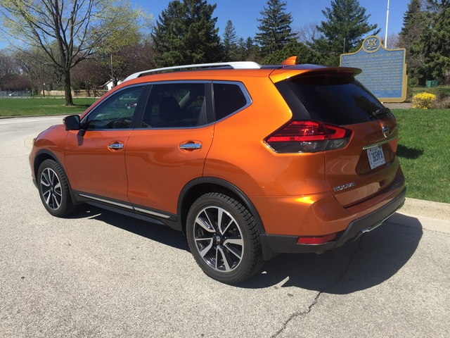 Nissan Rogue interior model