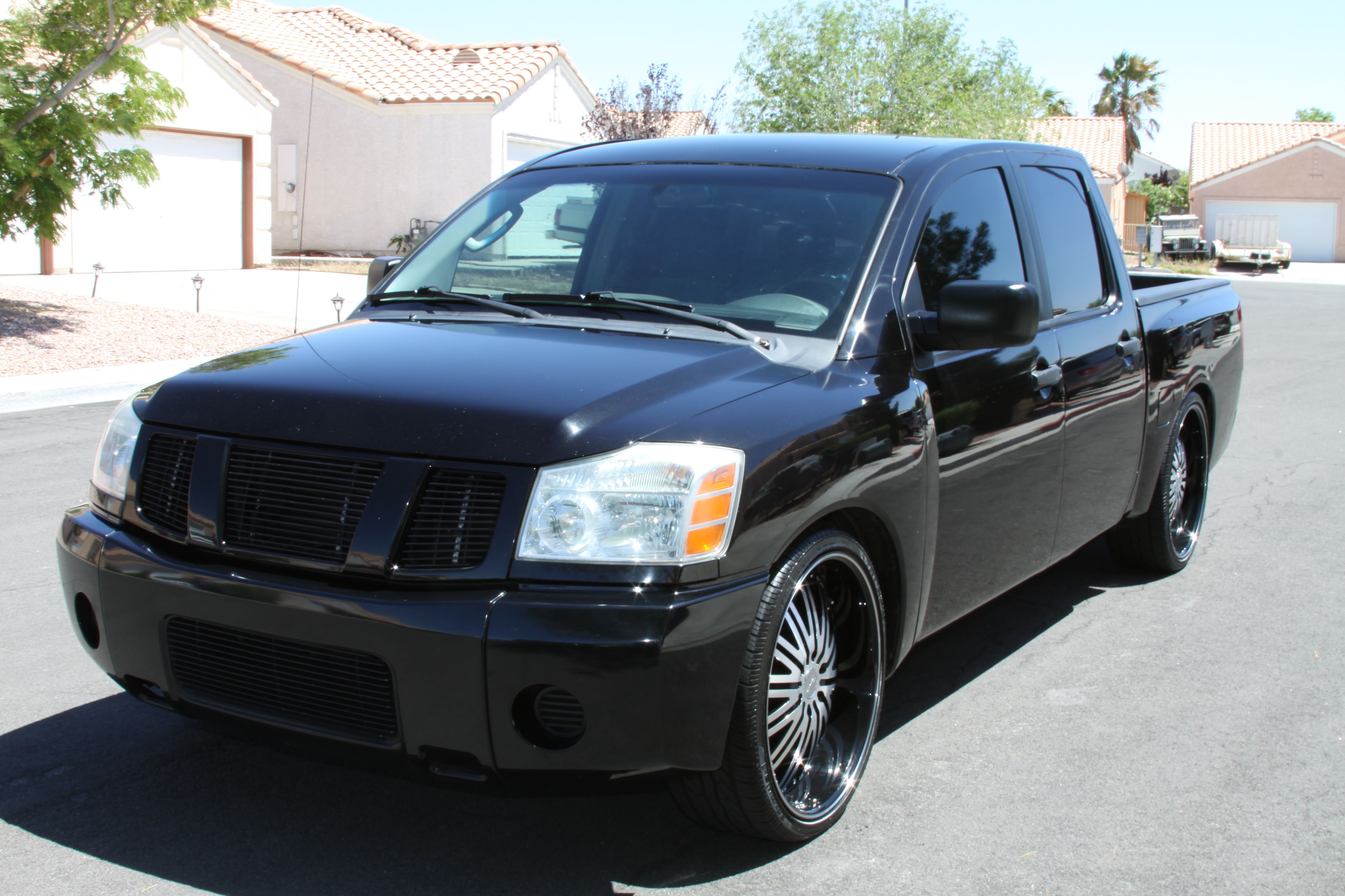 Nissan Titan Crew Cab pickup restyling