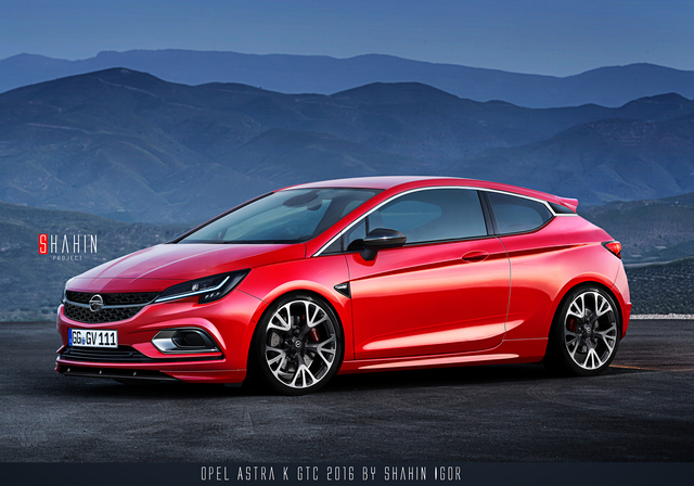 Opel Astra Hatchback exterior 2019