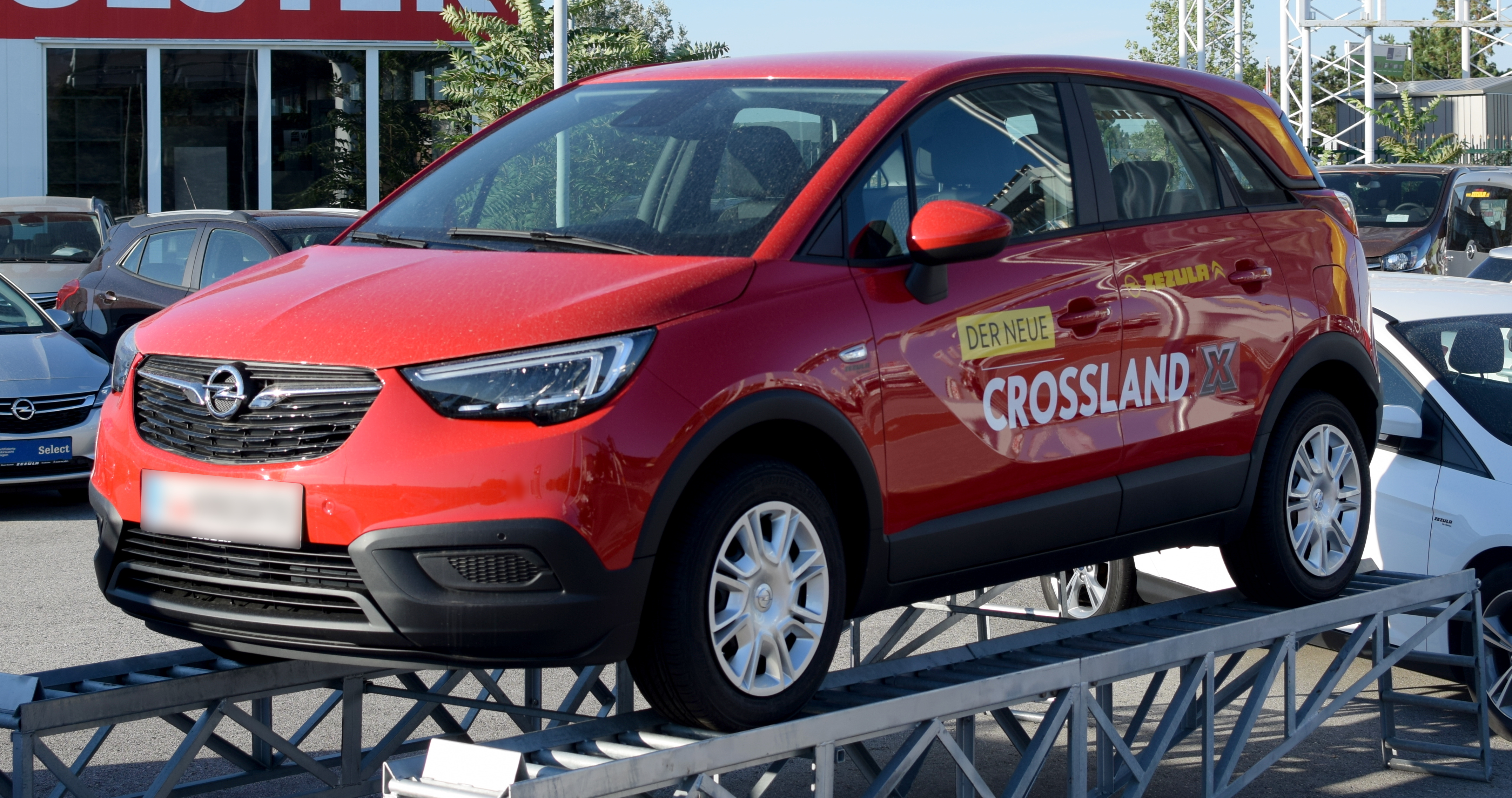 Opel Crossland X 4k photo
