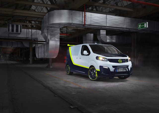 Opel Zafira Life modern model Opel Zafira Life interior restyling