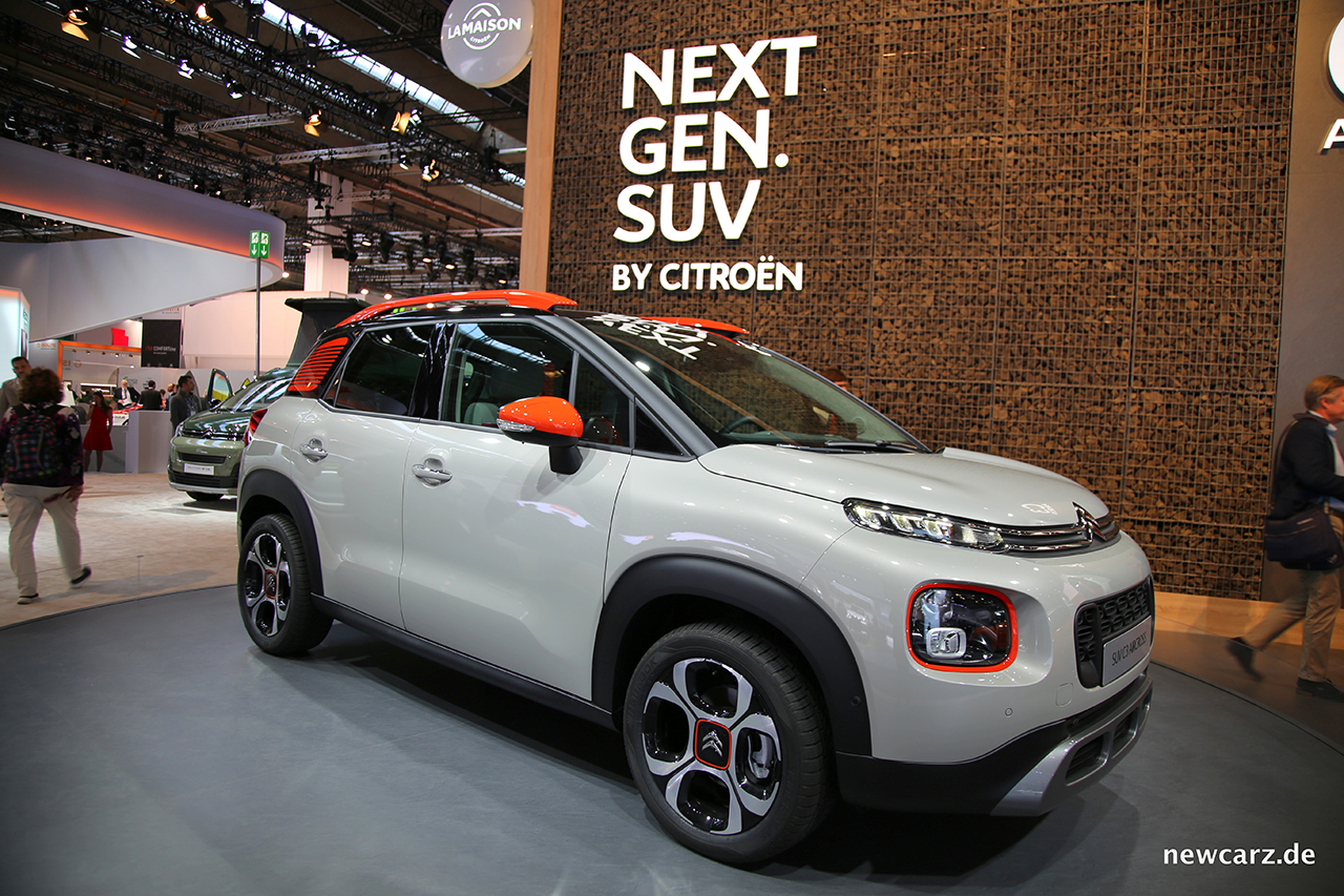 Citroen C3 Aircross accessories specifications