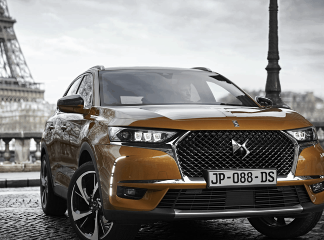 Citroen DS7 Crossback 4k model Citroen DS7 Crossback 4k photo