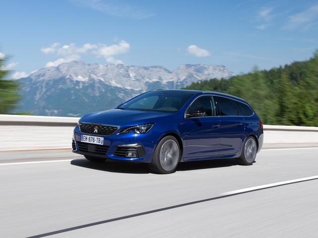 Peugeot 308 SW wagon restyling