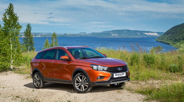 VAZ Lada Vesta SW modern 2017 VAZ Lada Vesta SW exterior model