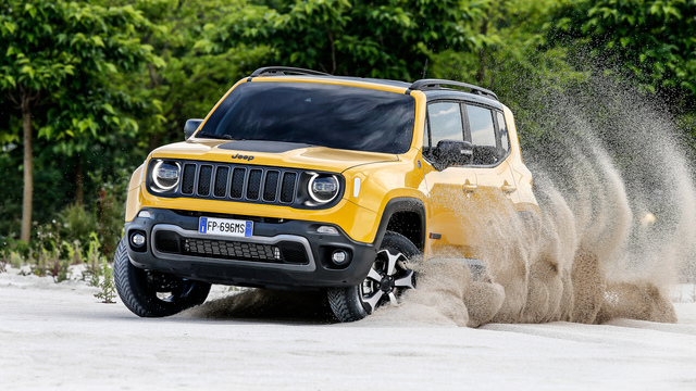 Jeep Renegade auto show