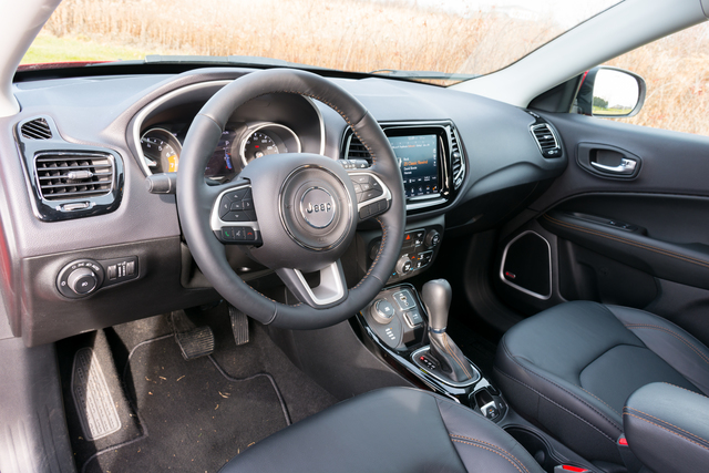 Jeep Compass interior 2017 Jeep Compass 4k model